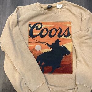 Coors Tan Sweatshirt